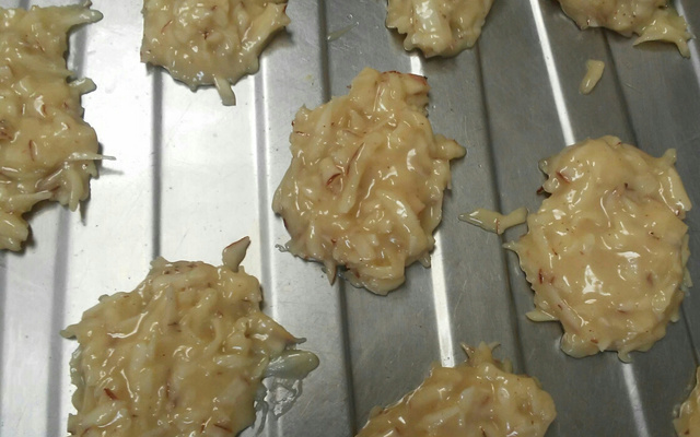 Cocada com leite condensado