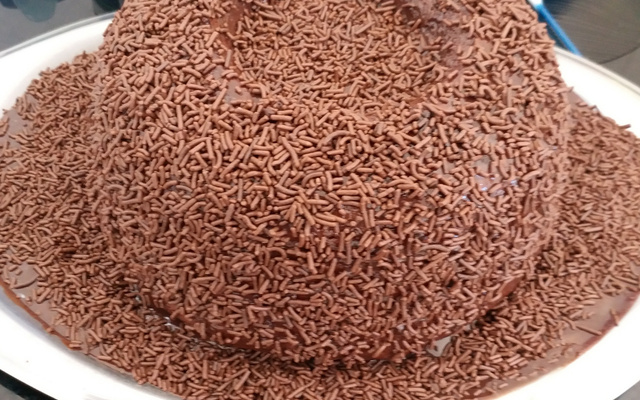 O melhor bolo vulcão