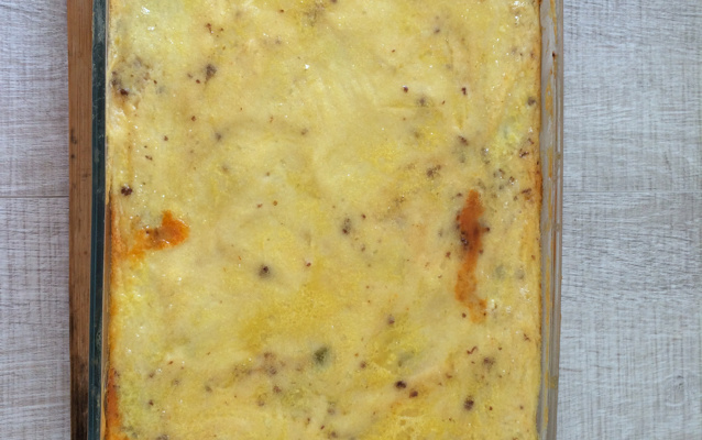 Bolo de batata prático