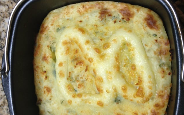 Torta salgada de aipim