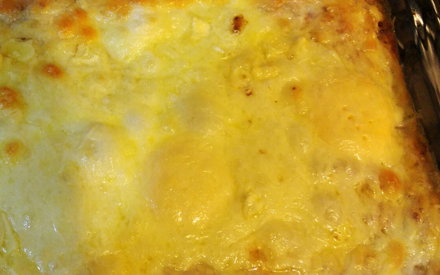 Pizza falsa portuguesa