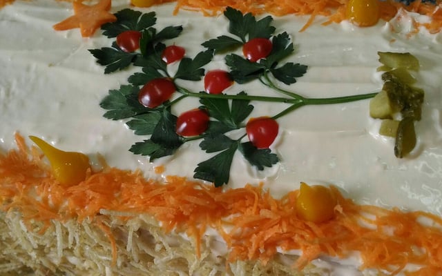 Torta fria de frango