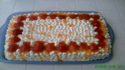 Torta de biscoito e doce de leite