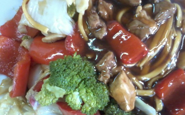 Yakisoba original (tipo fast food)
