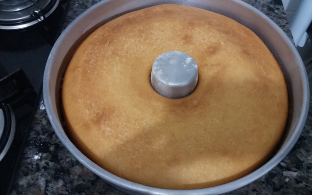 Bolo de creme de milho