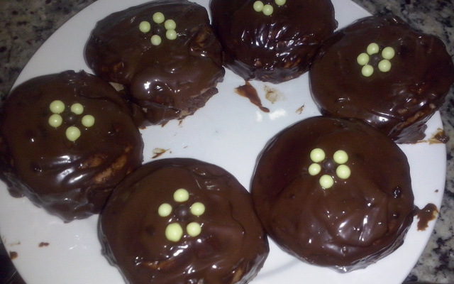 Alfajor de doce-de-leite à Laura