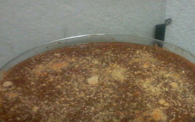 Polenta com carne da Patty