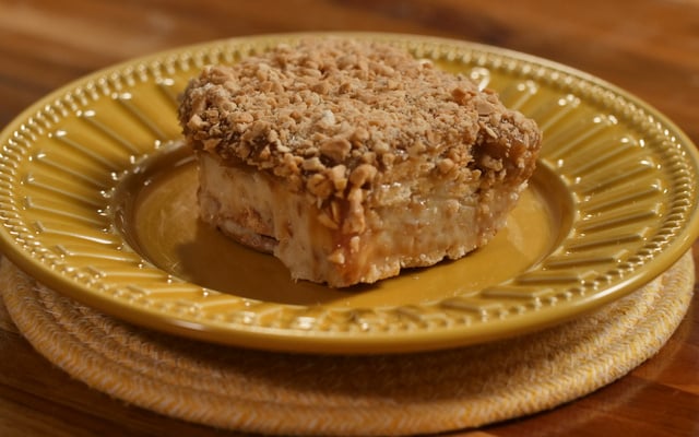 Biscoito gelado cremoso 