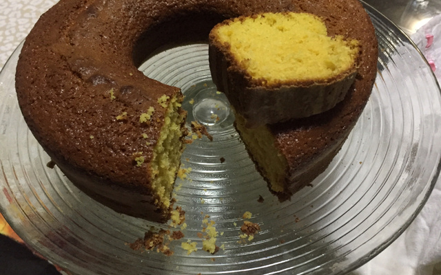 Bolo comum de trigo simples