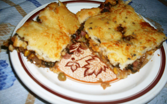 Torta salgada de liquidificador