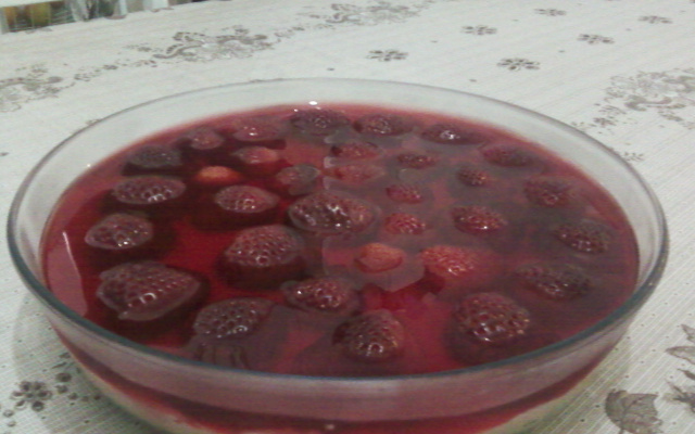 Doce simples de morango