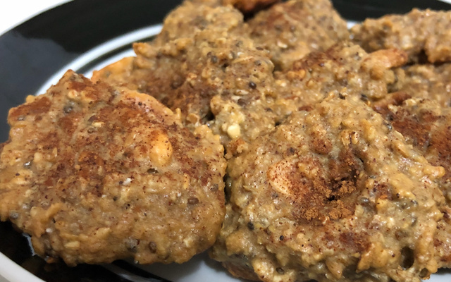 Biscoitos fit de aveia