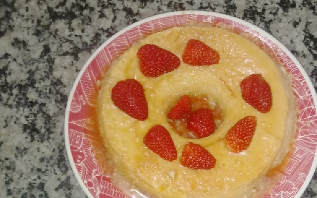 Pudim rápido de Microondas