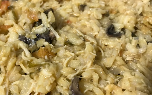 Risoto de cogumelos