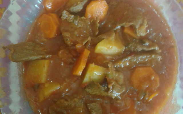 Bife de panela de pressão