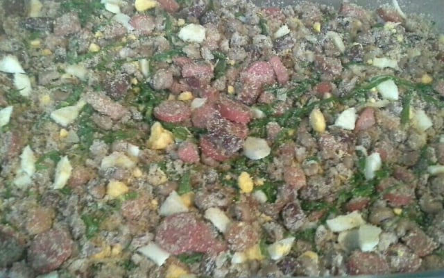 Feijão tropeiro do Pedro