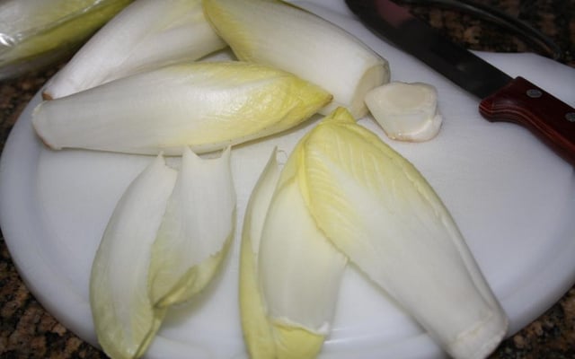 Endívias ao vinho Branco