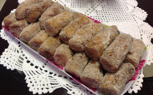 Banana à milanesa sequinha