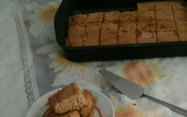 Bolo diferente de banana