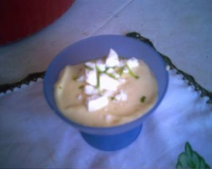 Mousse de limão com suspiro