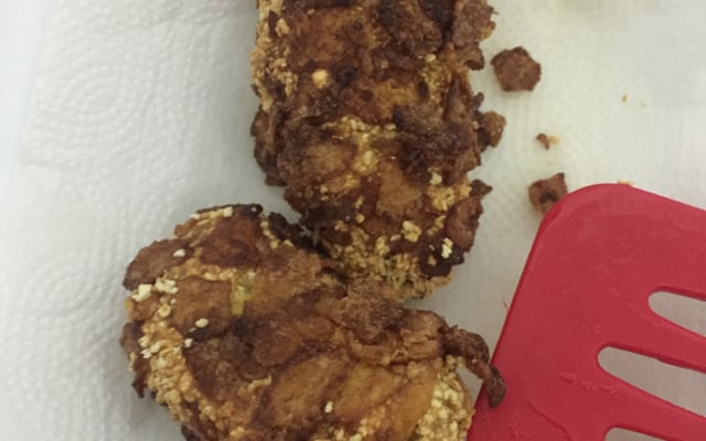 Frango empanado super crocante