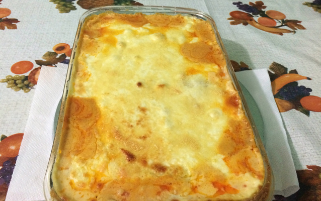 Lasanha de frango da Vó Zelça