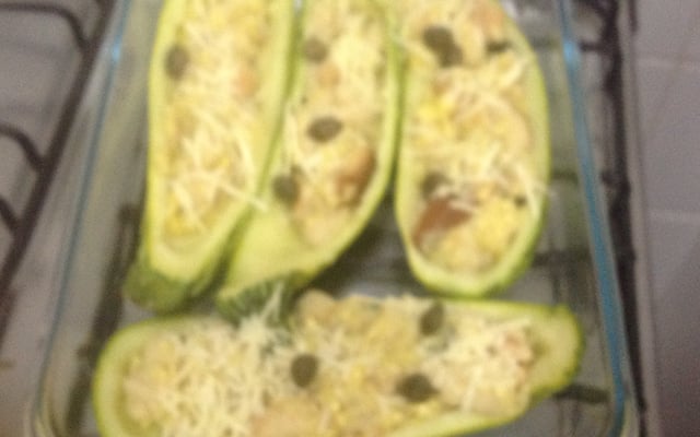 Abobrinhas assadas