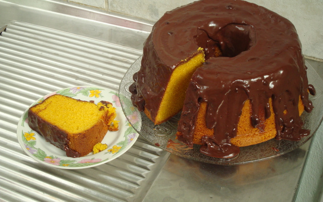 Bolo de cenoura da Ana