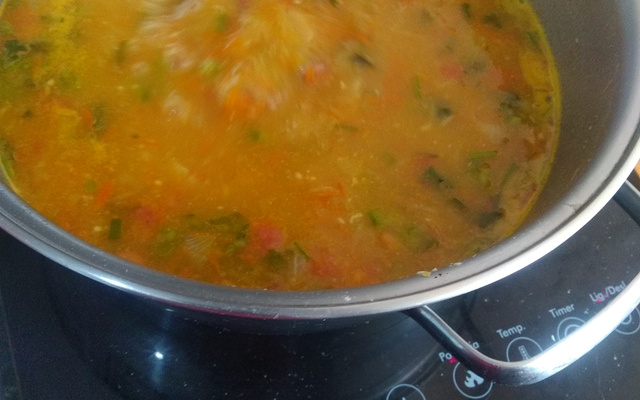 Sopa Cremosa de Legumes