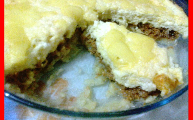 Torta souflé de sardinha