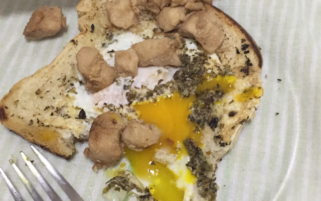 Sanduíche de ovo especial