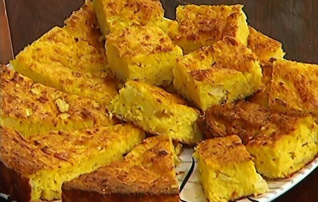 Sopa paraguaia da Aninha