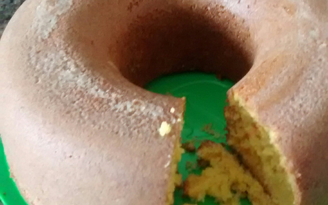 Bolo de fubá da Vovó Elza