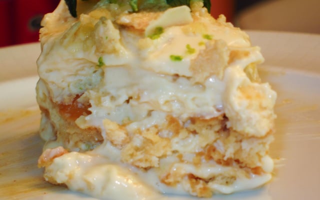 Pavê de mousse de limão