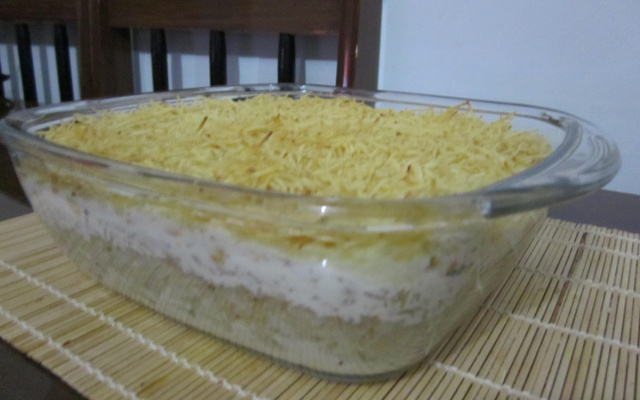 Frango fácil com milho