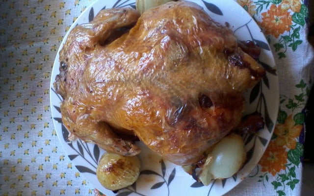 Frango recheado diferente