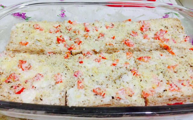 Lanche de forno fim de noite