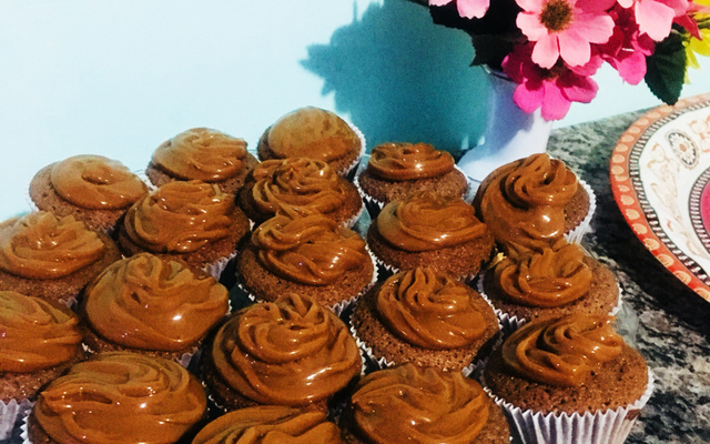 Cupcake de chocolate