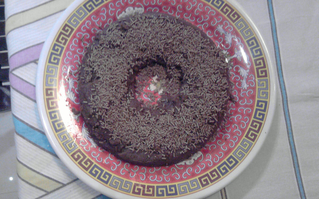 Brigadeirão de microondas