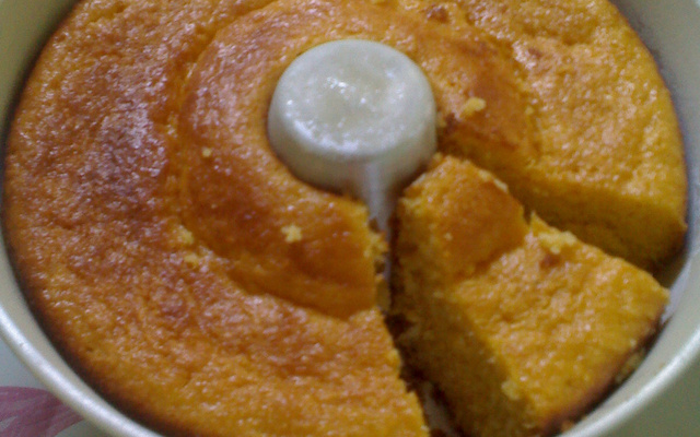 Bolo de flocos de milho