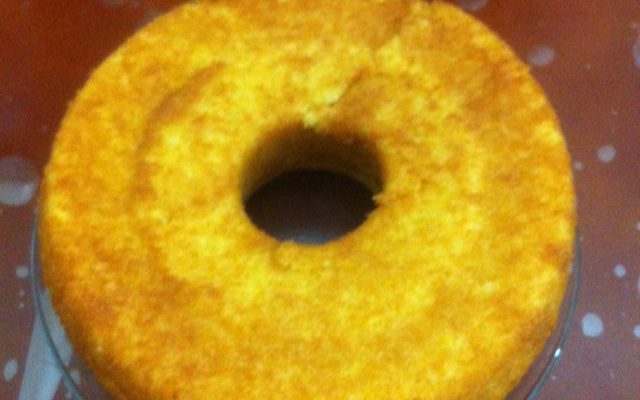 Bolo de milho de liquidificador cremoso