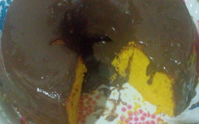 Bolo de cenoura fofo