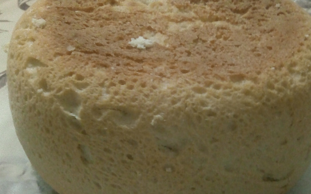 Pão feito na panela elétrica de arroz