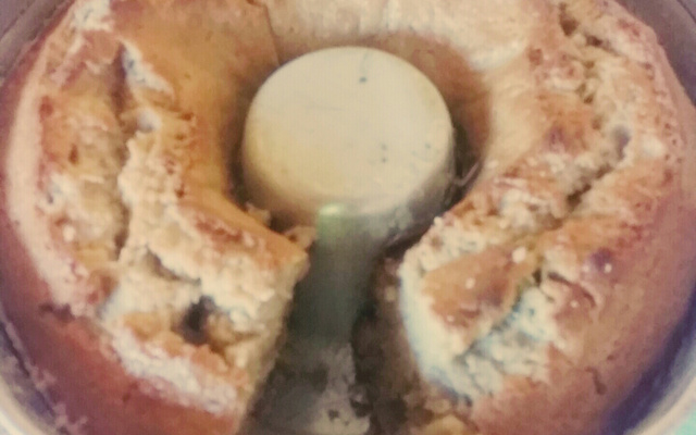 Bolo de banana com farinha de trigo