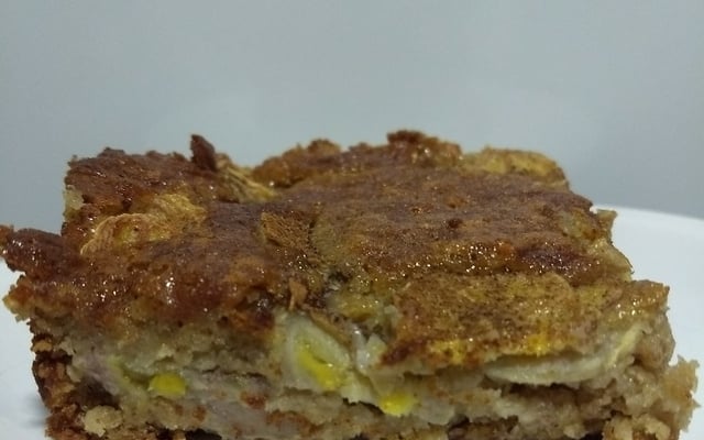 Torta de banana integral