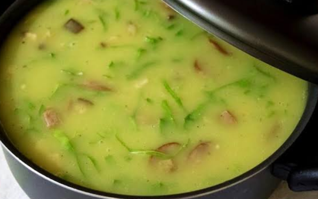 Caldo verde perfeito e prático