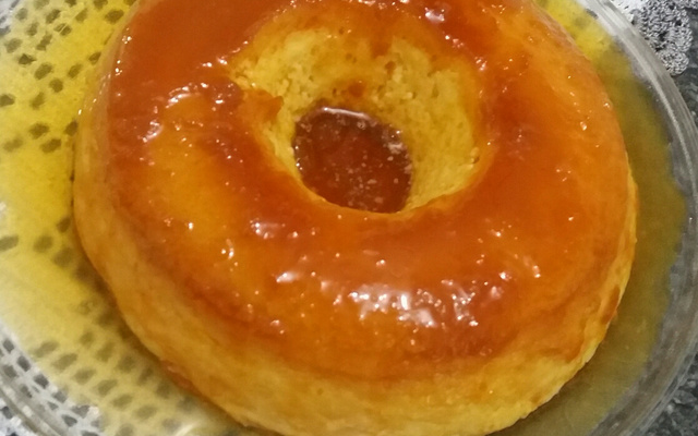 Pudim tataravó (chef Pedro Cassiano)