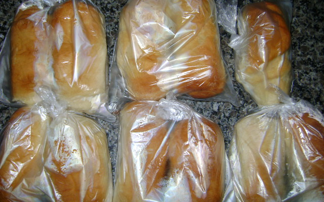 Pão caseiro com sabor de leite ninho