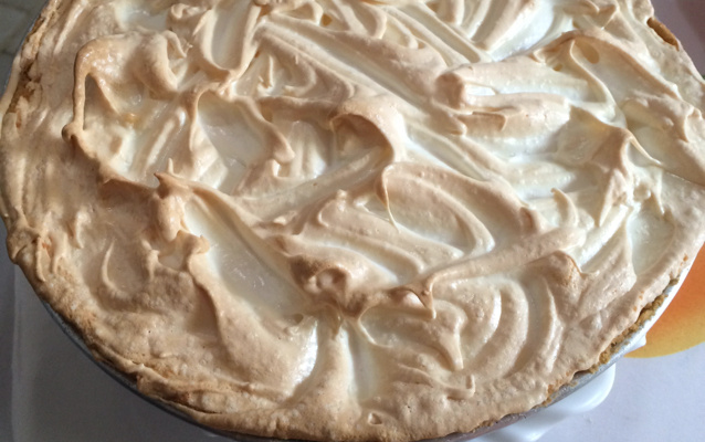 Torta de limão com suspiro