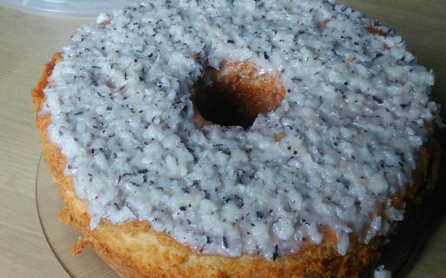 Bolo de leite fervendo